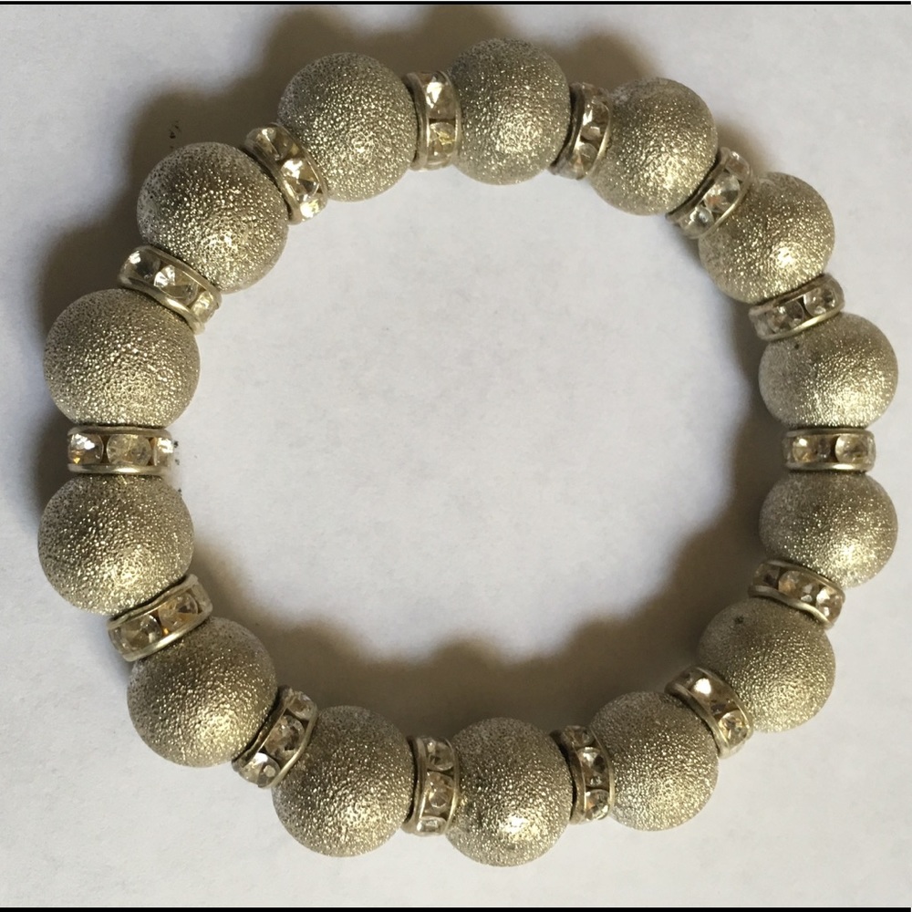 Lisa Freede Silver & Crystal Bracelet